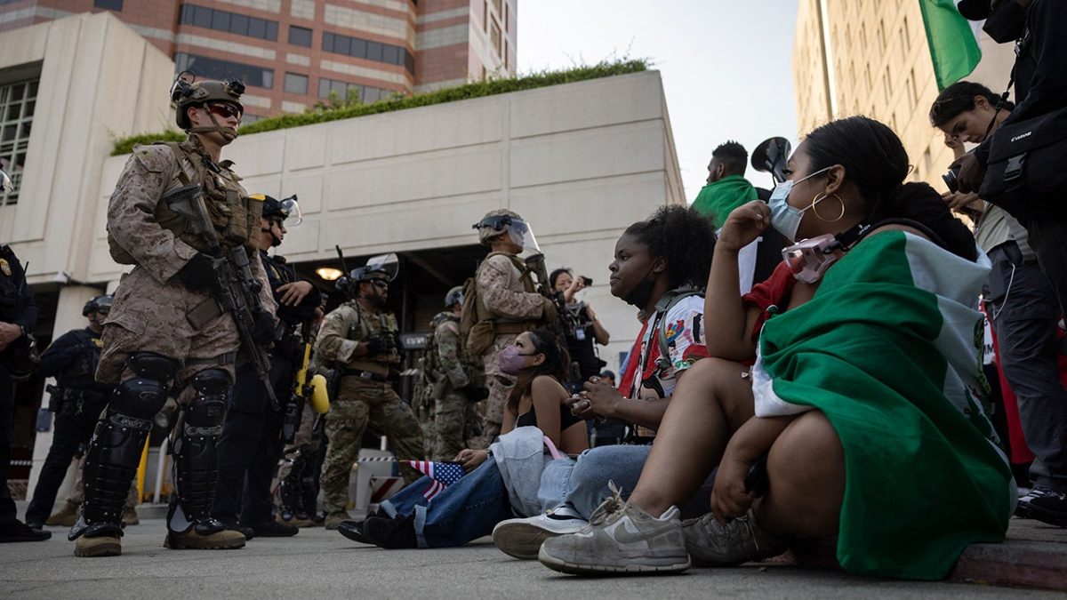 2,000 National Guard troops from Los Angeles are removed from federal duty