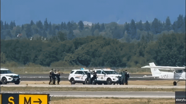 A stolen plane causes a significant security event at Vancouver International Airport