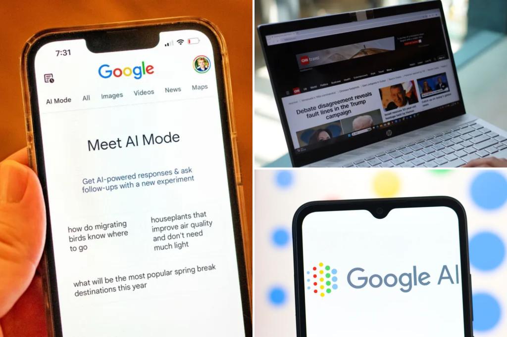 AI from Google hitting news websites hard as overall traffic declines