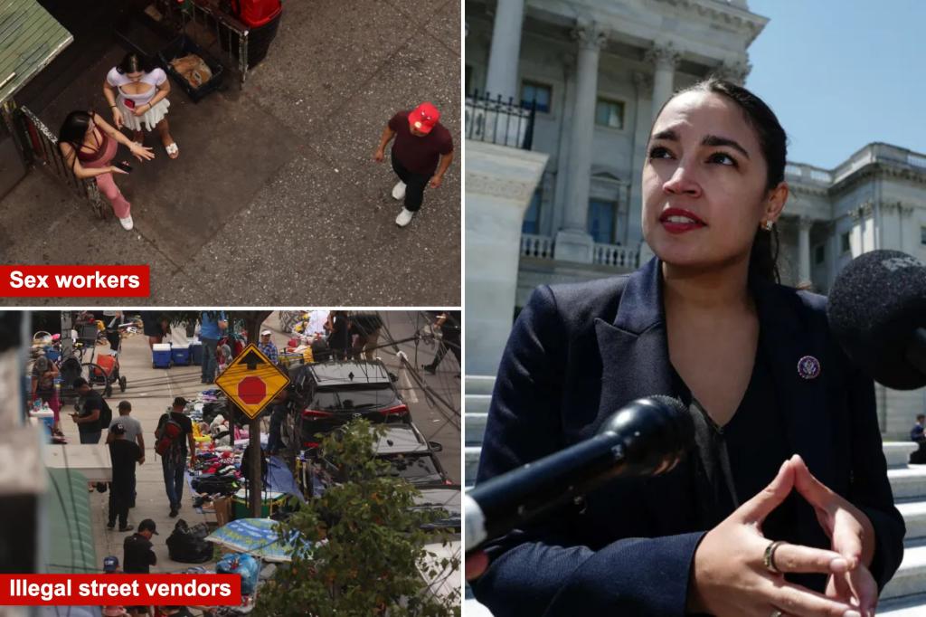 AOC criticized as her NYC district is overwhelmed by 'Market of Sweethearts'