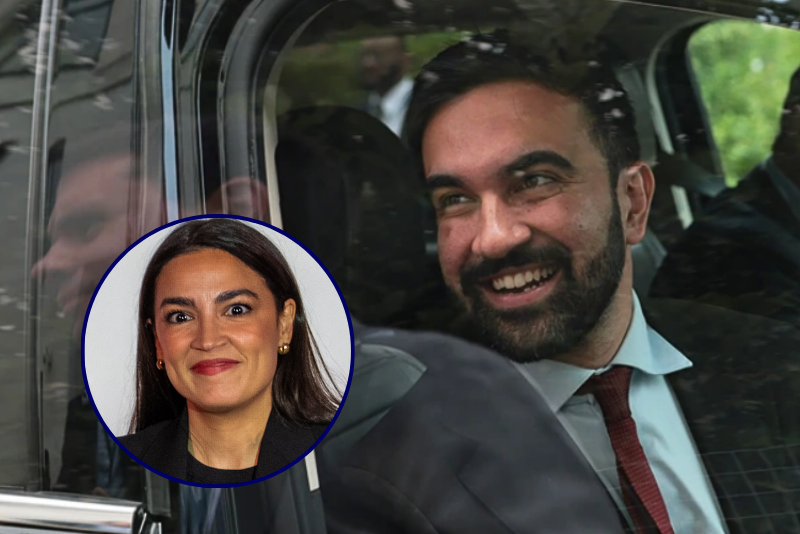 AOC sits down with Mamdani in D.C. to further support the NYC mayoral campaign