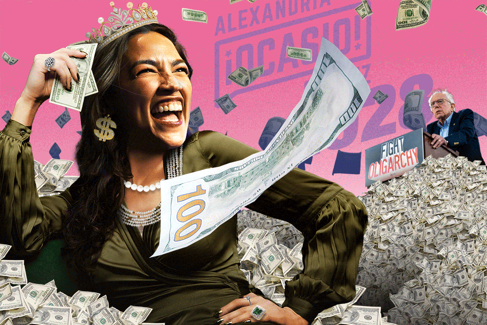 AOC's campaign fund of $15.4 million is the largest in the House.