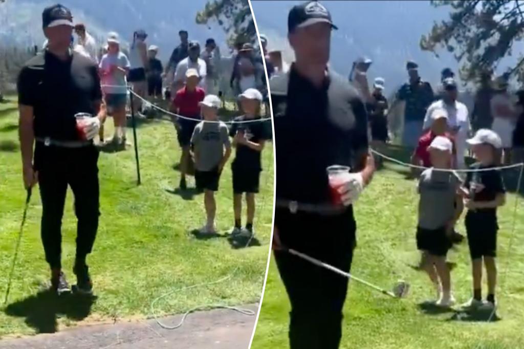 Aaron Rodgers speaks out after nearly hitting a child at a golf event