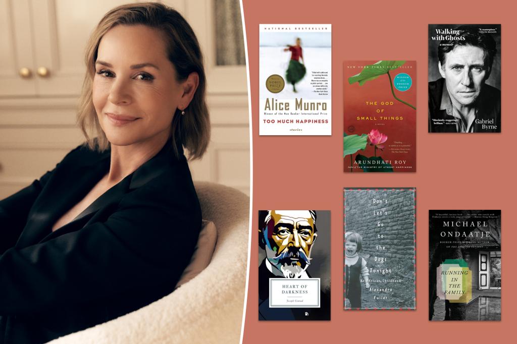 Actress Embeth Davidtz discusses her six beloved books