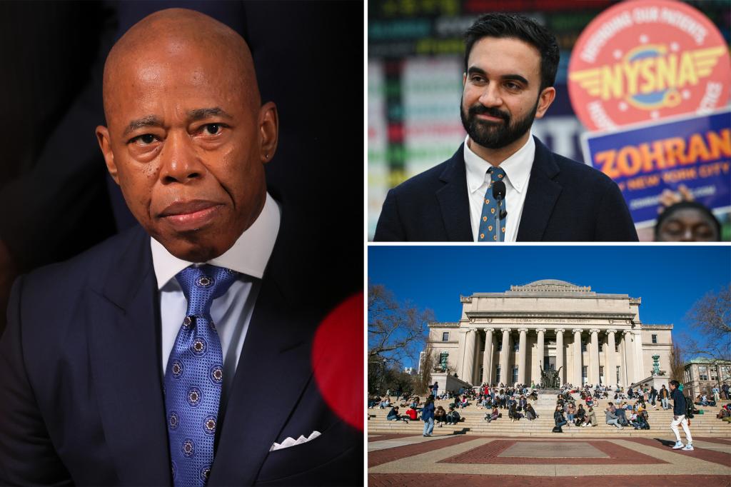 Adams calls for Columbia to make Mamdani's admission records public