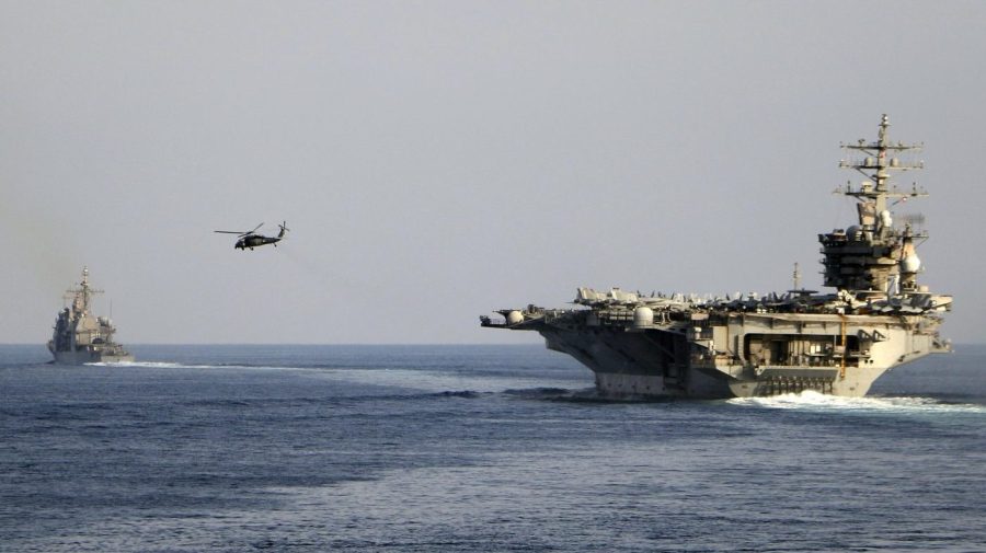 Aircraft carriers should now depart from the Middle East.
