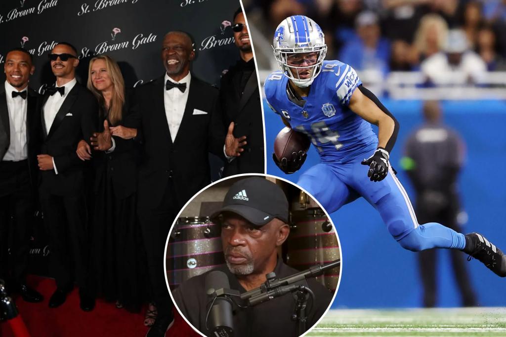 Amon-Ra St. Brown's father angers fans with remarks about 'breeding'