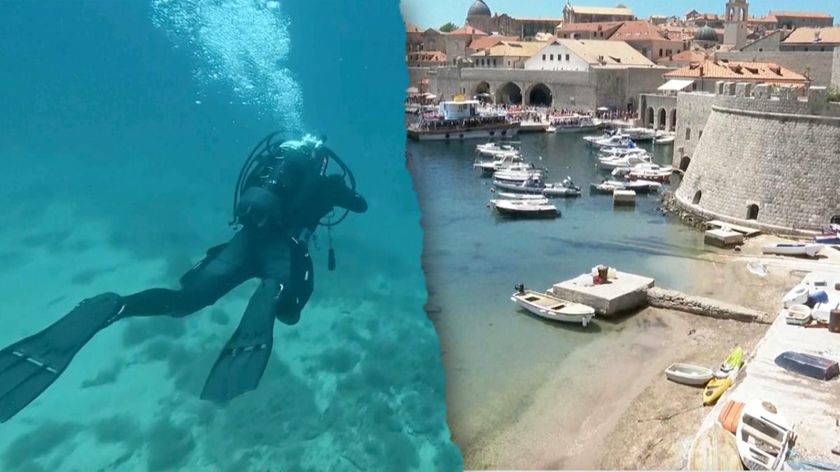 Ancient shipwreck discovered in harbor of Croatian city featured in 'Game of Thrones'