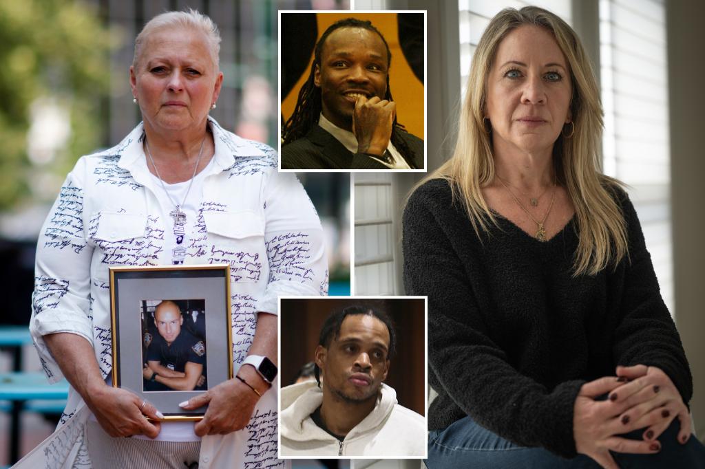 Angry families of murdered NYPD officers battle to prevent the killers from receiving large financial rewards