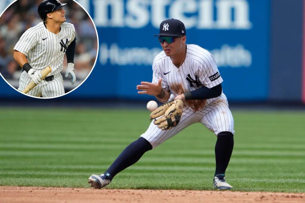 Anthony Volpe's fielding struggles increase as his offensive issues intensify