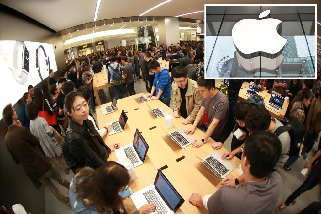 Apple closes its store in China for the first time as challenges rise in its second-largest market