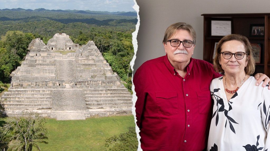 Archaeologists in Texas find the tomb of an ancient king in Belize after four decades.