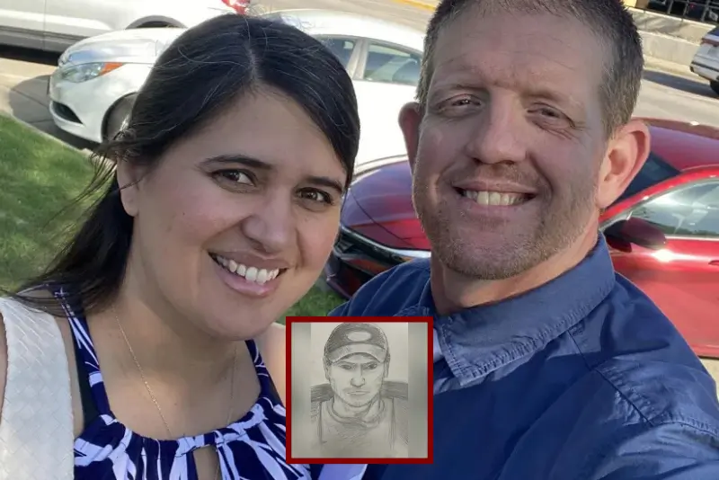 Arkansas State Police unveil sketch of a ‘person of interest’ in the couple's murder at Devil’s Den Park