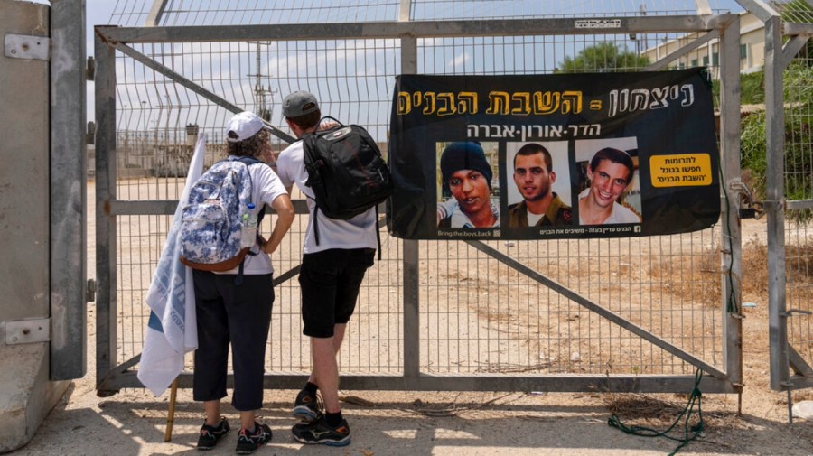 As Middle East moves toward peace, don’t leave my son and other hostages behind 