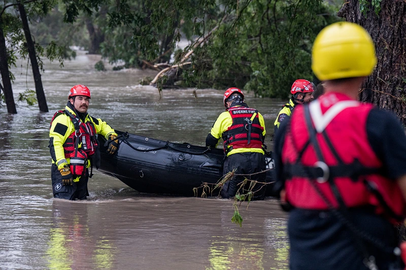 At least 27 people have died and 27 girls are missing from a Christian camp following sudden floods in Texas.