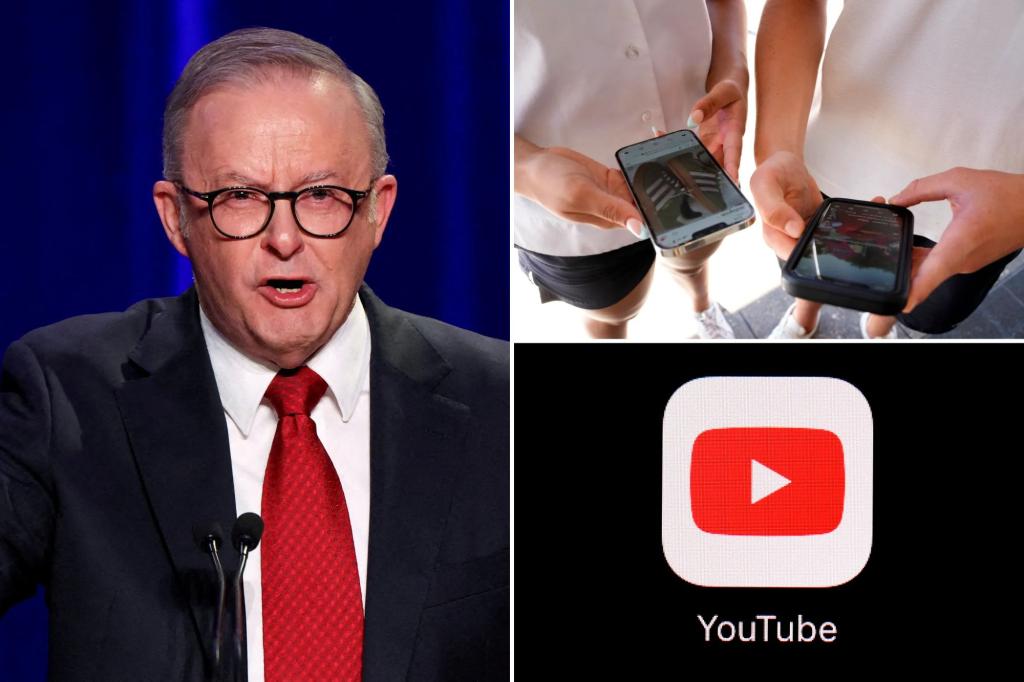 Australia prohibits YouTube accounts for children under 16 in a change of earlier policy.