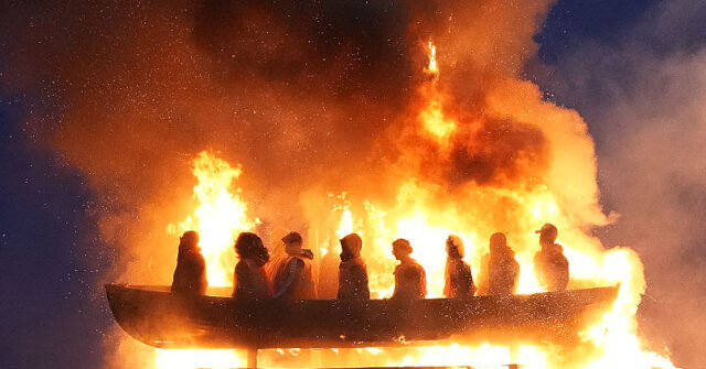 Authorities Suggest 'Stop The Boats' Bonfire Display Could Be Considered a 'Hate Crime'