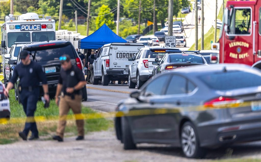 Authorities investigating reasons behind fatal church shooting, state trooper also hurt