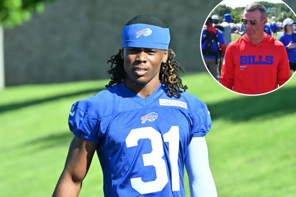 Bills general manager supports rookie Maxwell Hairston following sexual assault allegations