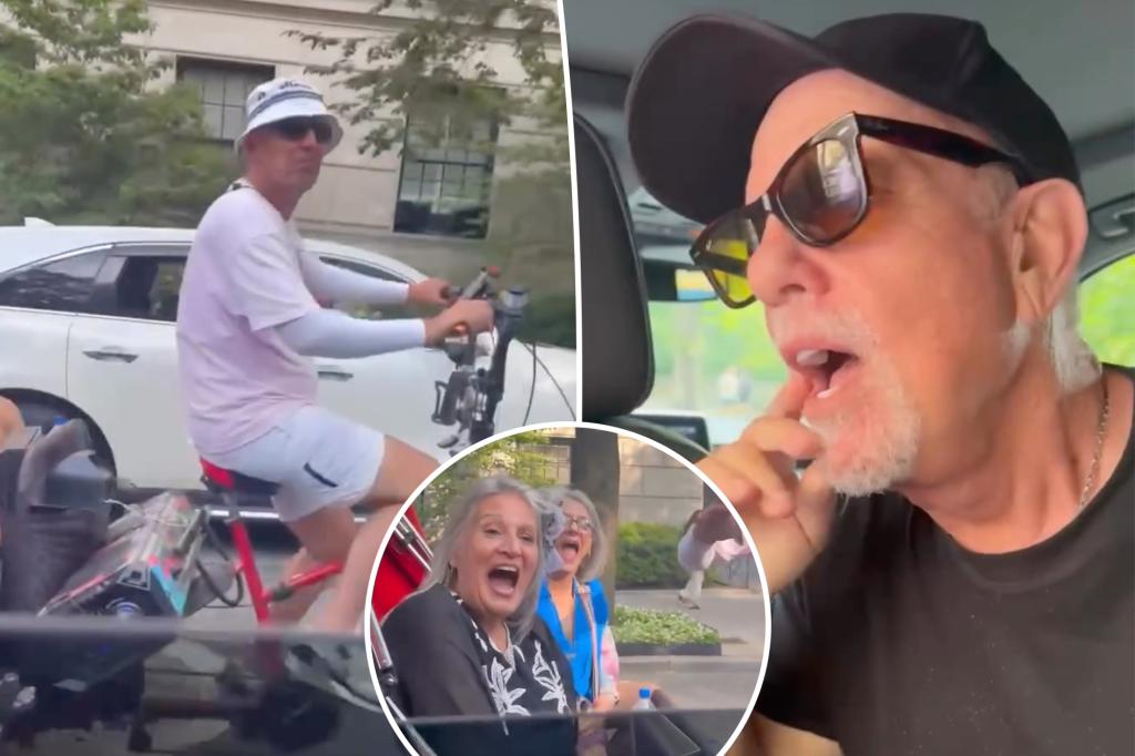 Billy Joel unexpectedly performs 'New York State of Mind' for a pedicab driver and passenger in NYC