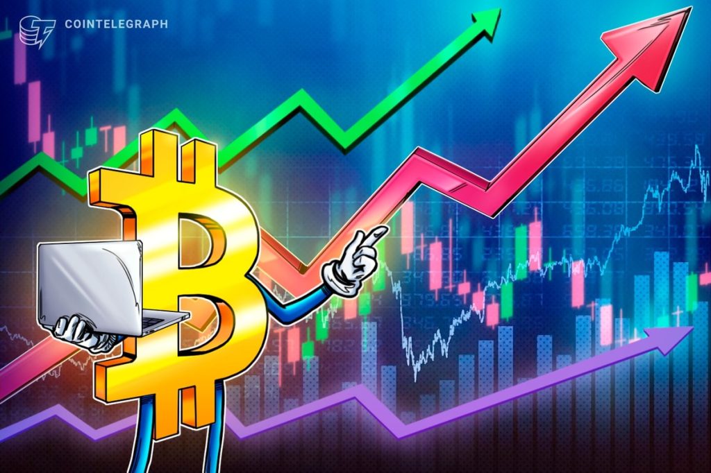 Bitcoin's price remains stable, but a surge may be on the horizon.