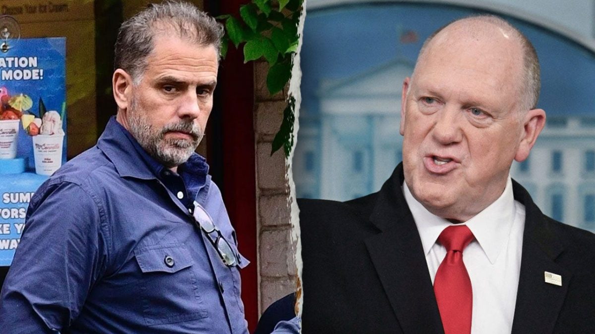 Border official Tom Homan criticizes Hunter Biden for his comments on immigration policy
