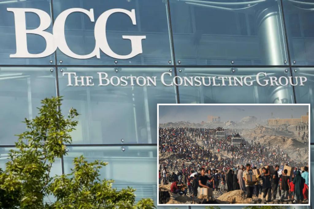 Boston Consulting Group dismisses employees involved in Gaza 'relocation' proposal