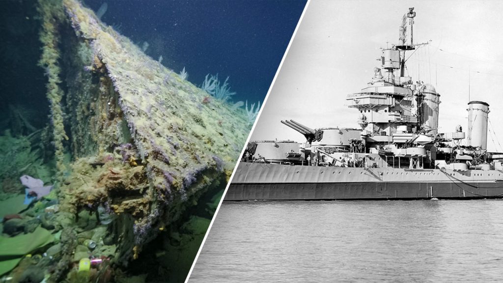 Bow of historic USS New Orleans discovered 2,200 feet deep after 80 years