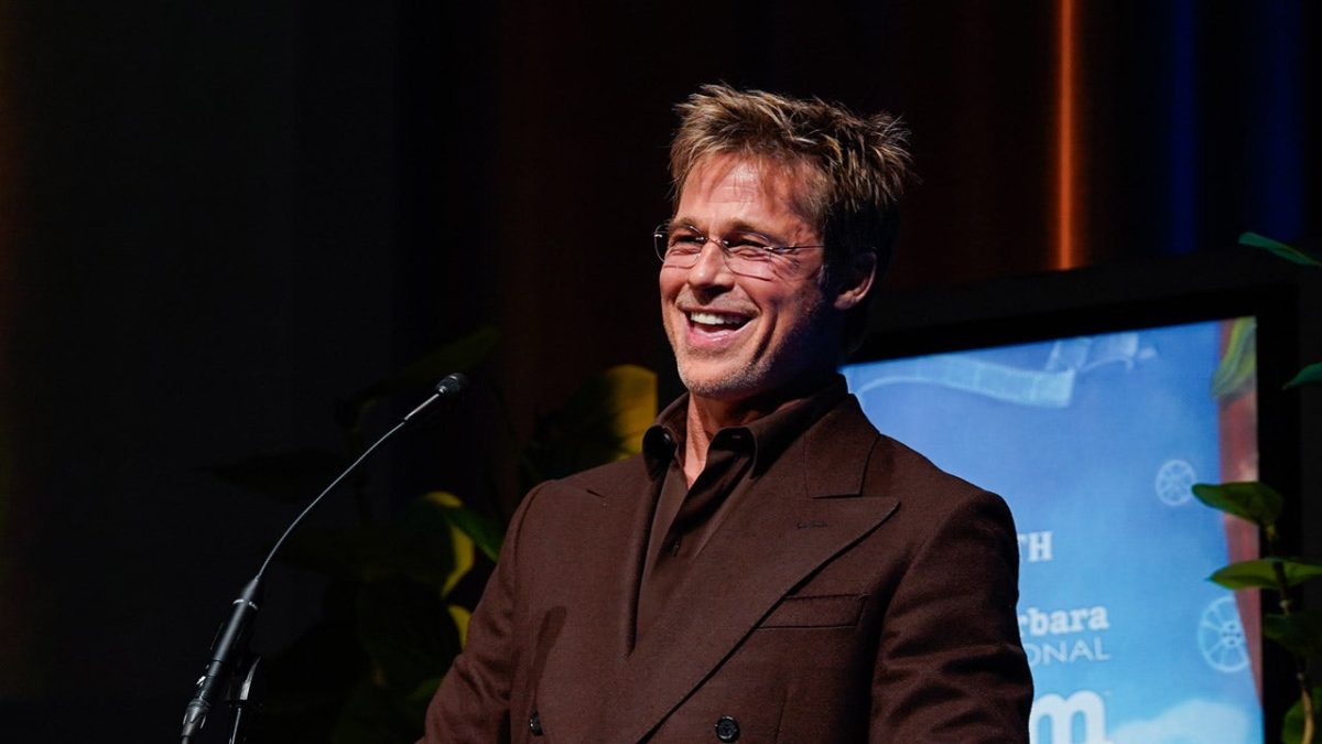 Brad Pitt discusses the Chiefs-Eagles rivalry with Bradley Cooper on the Kelce podcast