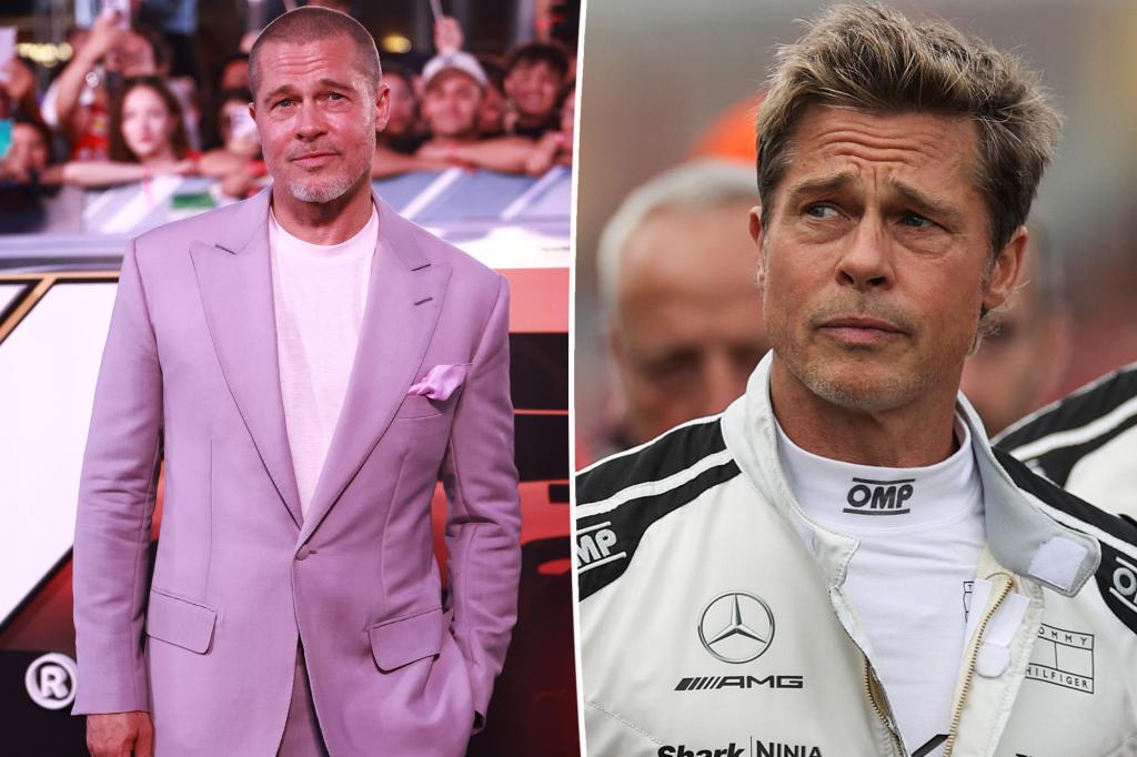 Brad Pitt shares the two co-stars who amazed him.