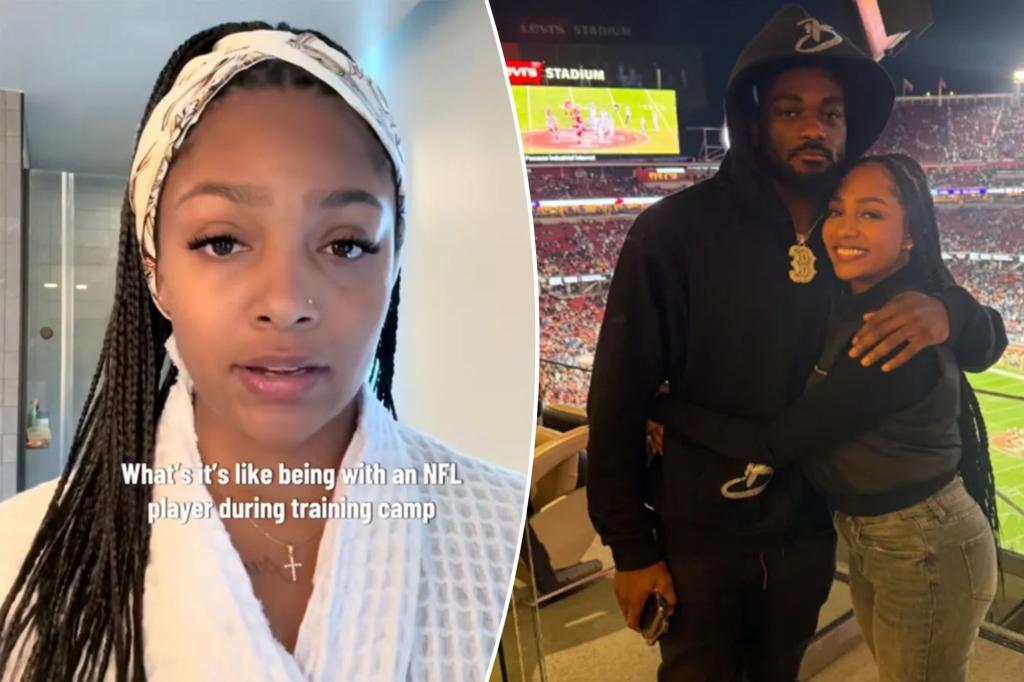 Brandon Aiyuk's wife explains why partners of players are worried at the beginning of camp