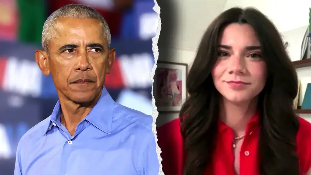 Brett Cooper reacts after Obama urges Democrats to be stronger