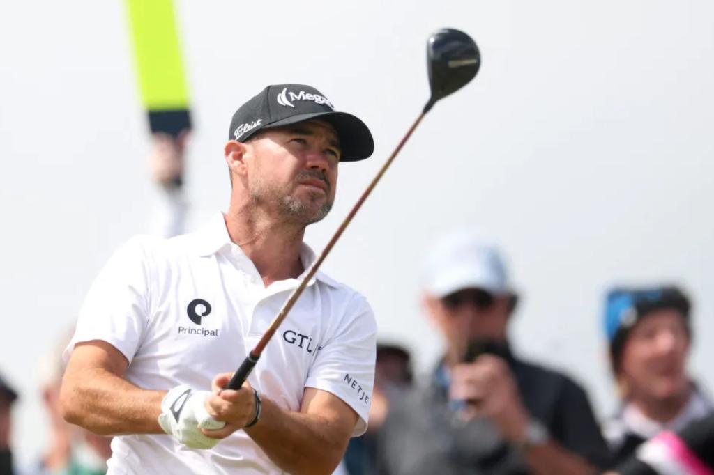 Brian Harman's goal at the British Open is evident after his Day 2 showing
