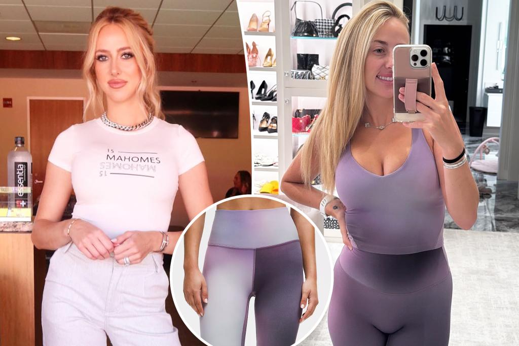 Brittany Mahomes describes these lululemon leggings as 'incredible'