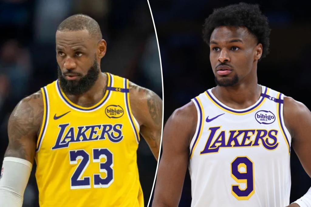Bronny James discusses LeBron's future amid Lakers trade speculation