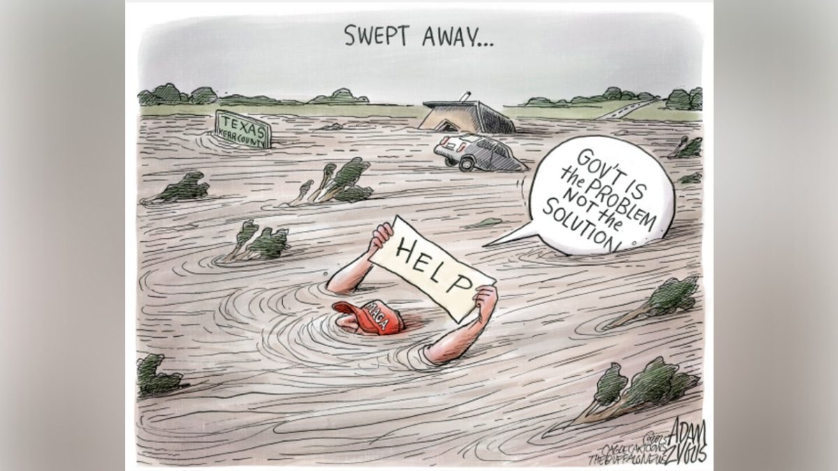 Buffalo Newspaper Guild calls off event after cartoon about Texas flood triggers criticism