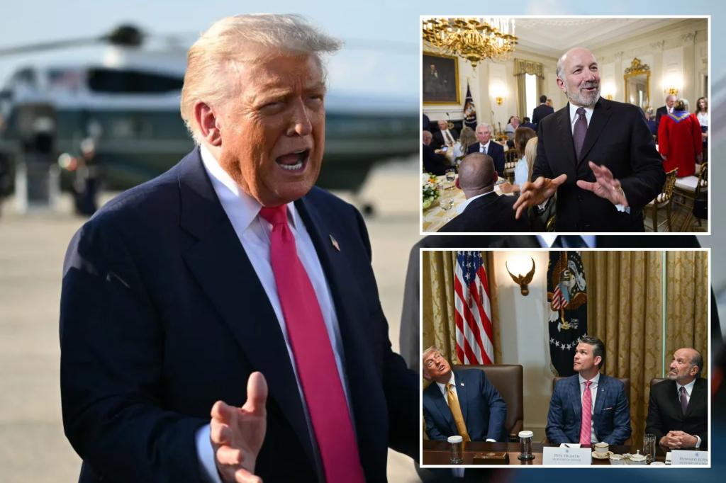 Business leader Lutnick previously referred to Trump as a 'buffoon' — but now speaks with him every night, according to a report.