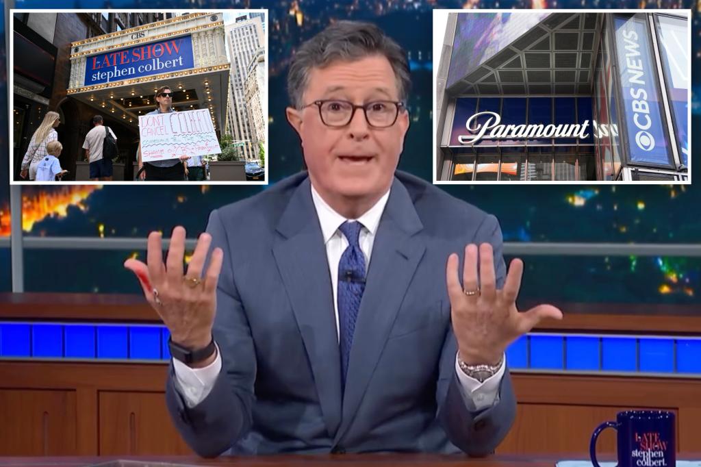 CBS employee describes the cancellation of Stephen Colbert as a threat to free speech