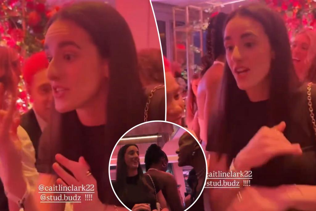 Caitlin Clark disrupts chaotic WNBA All-Star Game viewing party