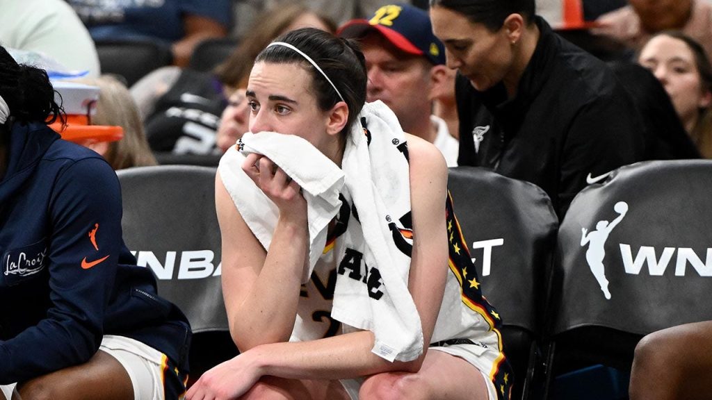 Caitlin Clark out for an unknown period as WNBA's second half gets underway