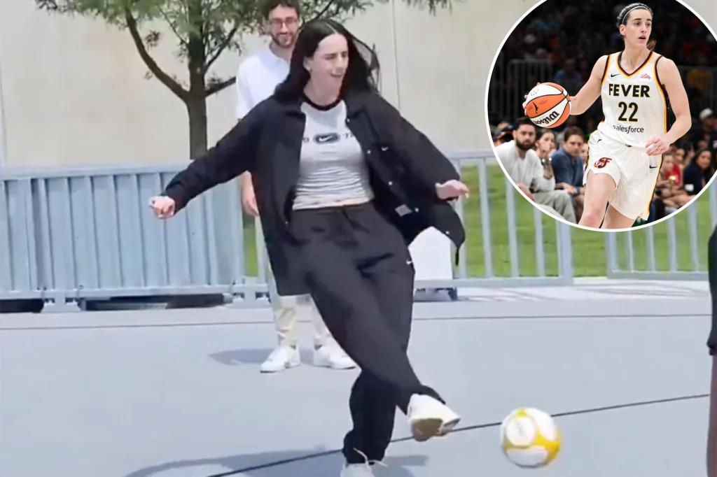 Caitlin Clark's soccer video creates more confusion about injuries for Fever fans.