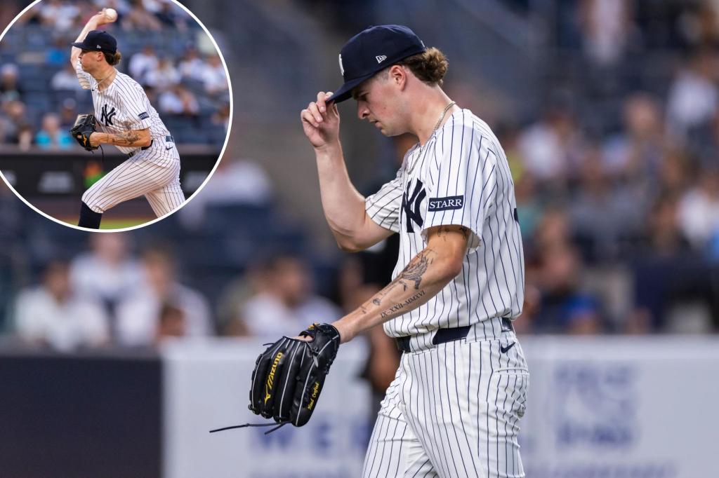 Cam Schlitter's tough beginning increases uncertainty about his spot in the Yankees' rotation.