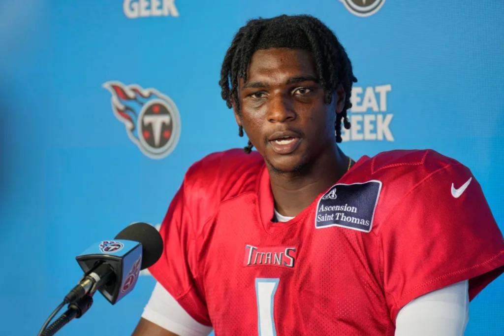 Cam Ward offers a straightforward view of the 'very average' Titans offense