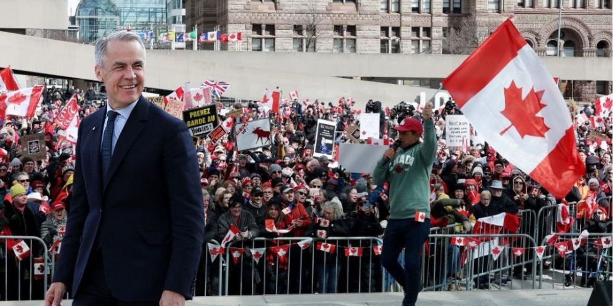 Carney's solution for accusations of conflict of interest? Simply bring up Trump.