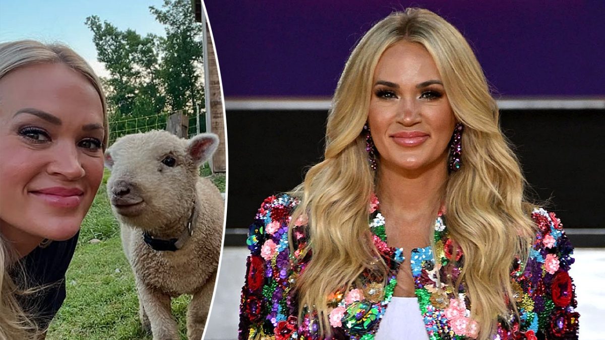Carrie Underwood, the country star, cultivates vegetables and raises sheep on her family farm.