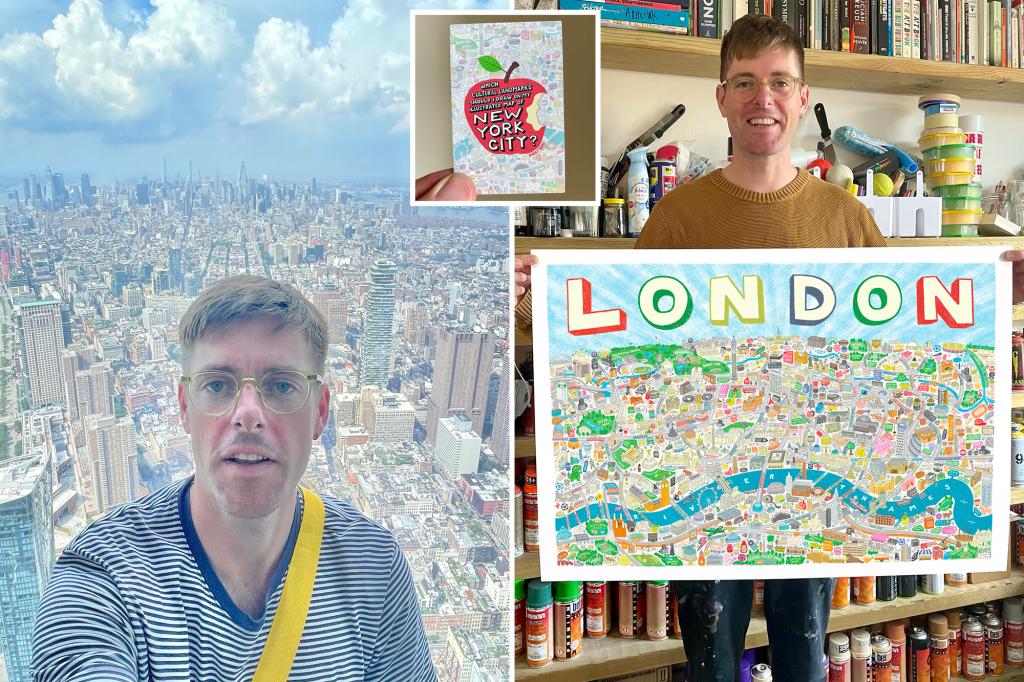 Cartoonist 'Angry Dan' seeks your assistance in identifying NYC hot spots