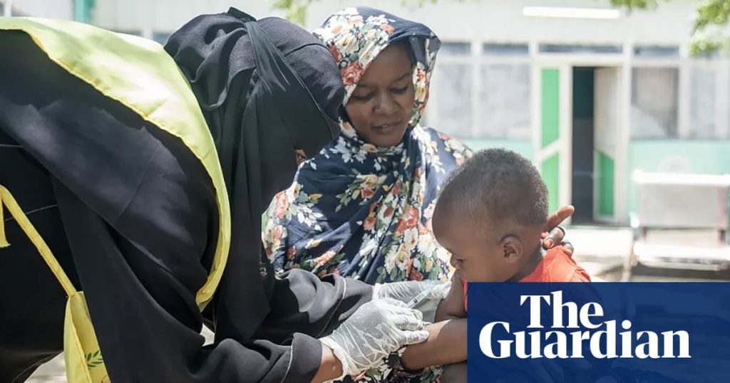 Children in Sudan are increasingly at risk from life-threatening infectious diseases as vaccination rates decline sharply.