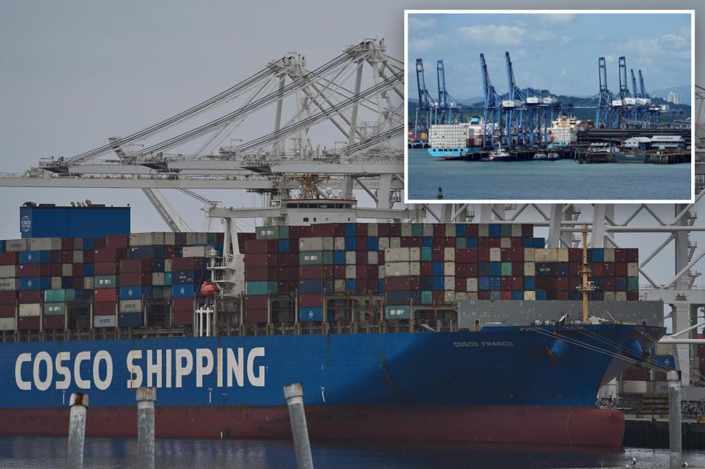 China warns it will halt Panama ports agreement unless its shipping company receives comparable share.