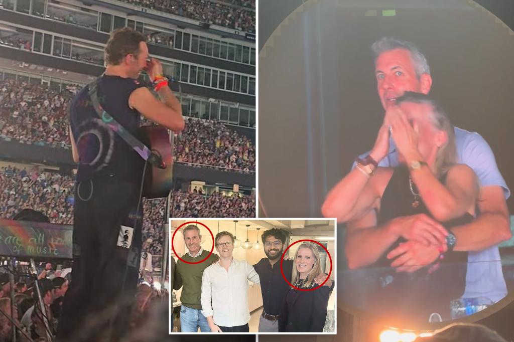 Chris Martin from Coldplay jokes about affair remark in popular concert video