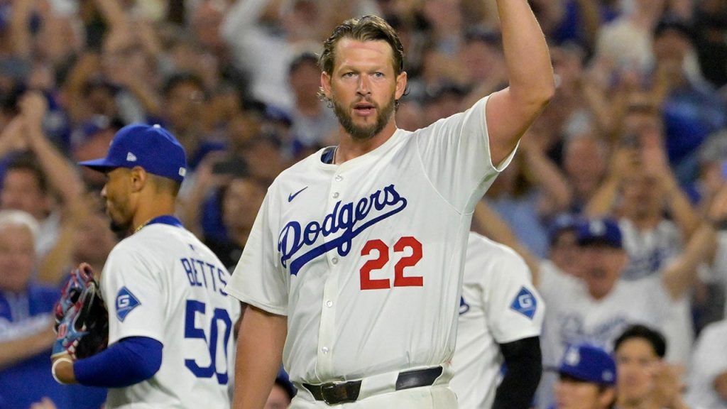 Clayton Kershaw of the Dodgers achieves 3,000 career strikeouts